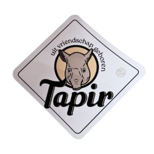 Sticker Brouwerij Tapir
